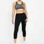 Bonds Everyday Sport 3/4 Leggings - Leggings Black Womens Ladies Three Quarter