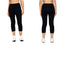 Bonds Everyday Sport 3/4 Leggings - Leggings Black Womens Ladies Three Quarter