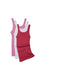 Bonds Girls 3 Pairs Teena Cotton Singlet Singlets Top Vest Vests Kids White Pink