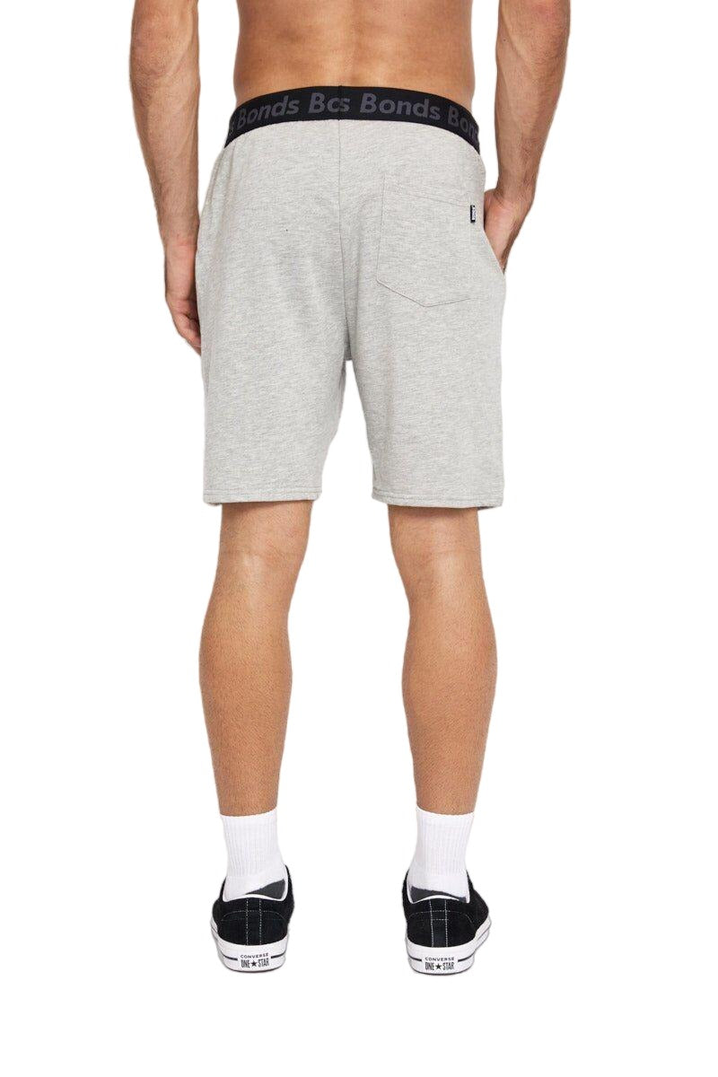 Bonds Mens Essentials Short Cotton Pockets Shorts Shadow Marle