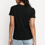 Bonds Womens Originals Light Weight V Tee Cotton Tshirt Black
