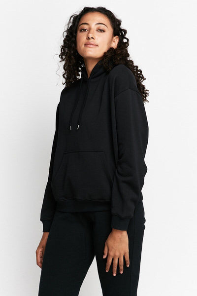 Bonds Womens Originals Pullover Hoodie Jacket Cotton Black