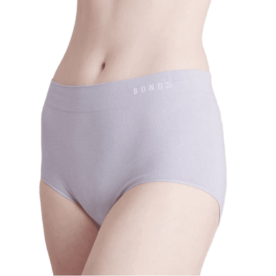 Bonds Womens Seamless Full Brief Underwear Madame Mauve