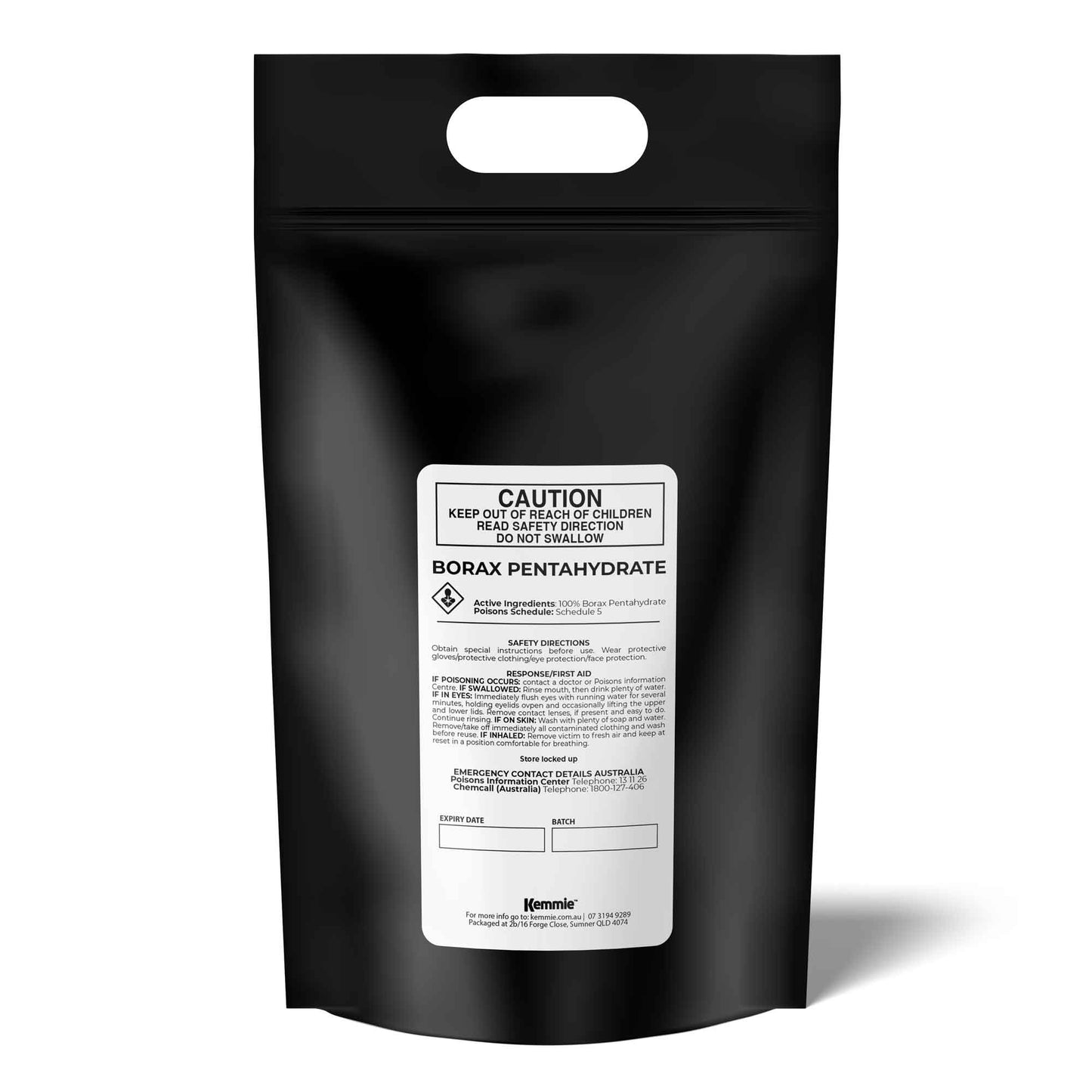Bulk 10Kg Borax Powder - Sodium Borate Tetraborate Pentahydrate Resealable Bags