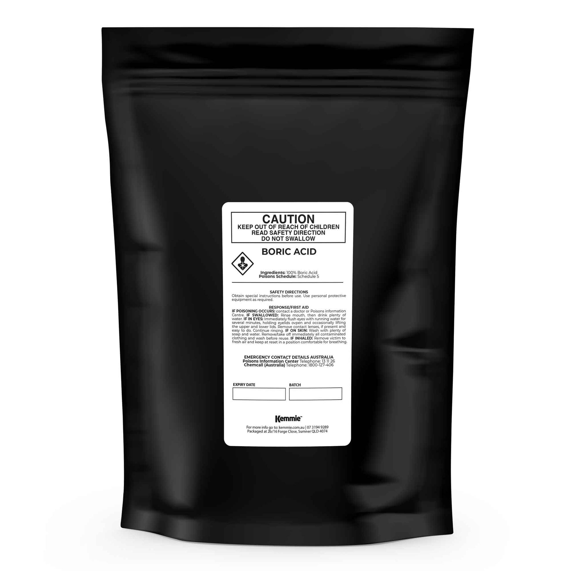 Boric Acid Powder High Purity Fully Soluble Granules - Pest Ant Cockroaches Bulk