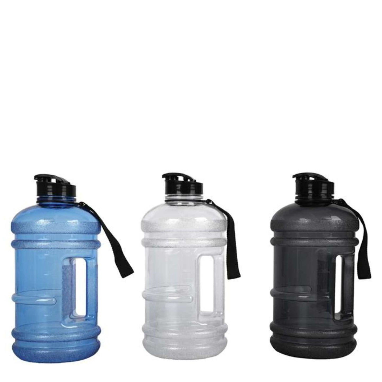 2.2L Large Water Drink Bottle - BPA Free Jug - Random Colour + Random Lid