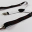 Boys Adjustable Brown Camouflage Patterned Suspenders