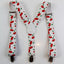 Boys Adjustable Cherries Fruit Patterned Suspenders