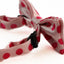 Boys Baby Pink With Hot Pink Large Polka Dots Patterned Bow Tie