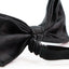 Boys Black Checkered Patterned Bow Tie