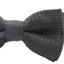 Boys Black Polka Dot Pattern Bow Tie
