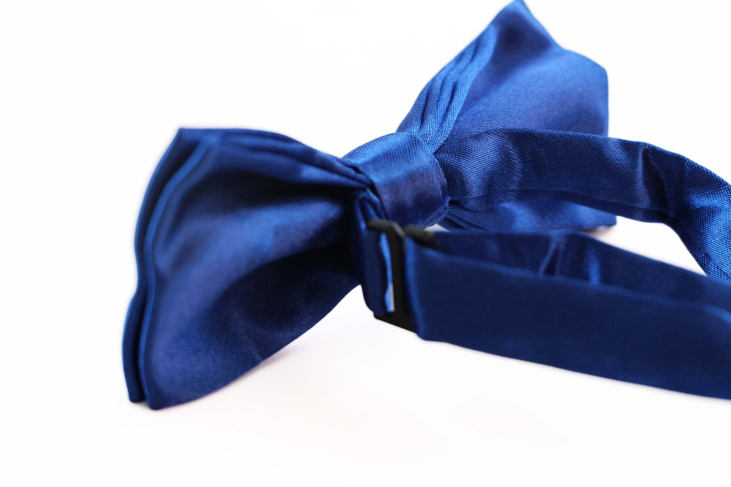 Boys Blue Plain Bow Tie