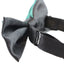 Boys Bottle Green Two Tone Layer Bow Tie