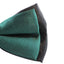 Boys Bottle Green Two Tone Layer Bow Tie