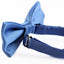 Boys Cornflower Blue Plain Bow Tie