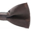 Boys Dark Brown Plain Bow Tie