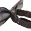 Boys Dark Brown Plain Bow Tie