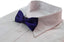 Boys Dark Purple Plain Bow Tie