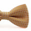 Boys Faint Orange Polka Dot Pattern Bow Tie