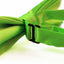 Boys Fluro Green Plain Bow Tie