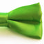 Boys Fluro Green Plain Bow Tie