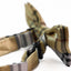 Boys Gold, Black, Red & White Plaid Patterned Bow Tie
