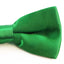 Boys Green Plain Bow Tie