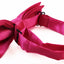 Boys Hot Pink Plain Bow Tie