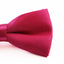 Boys Hot Pink Plain Bow Tie