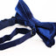 Boys Navy Plain Bow Tie