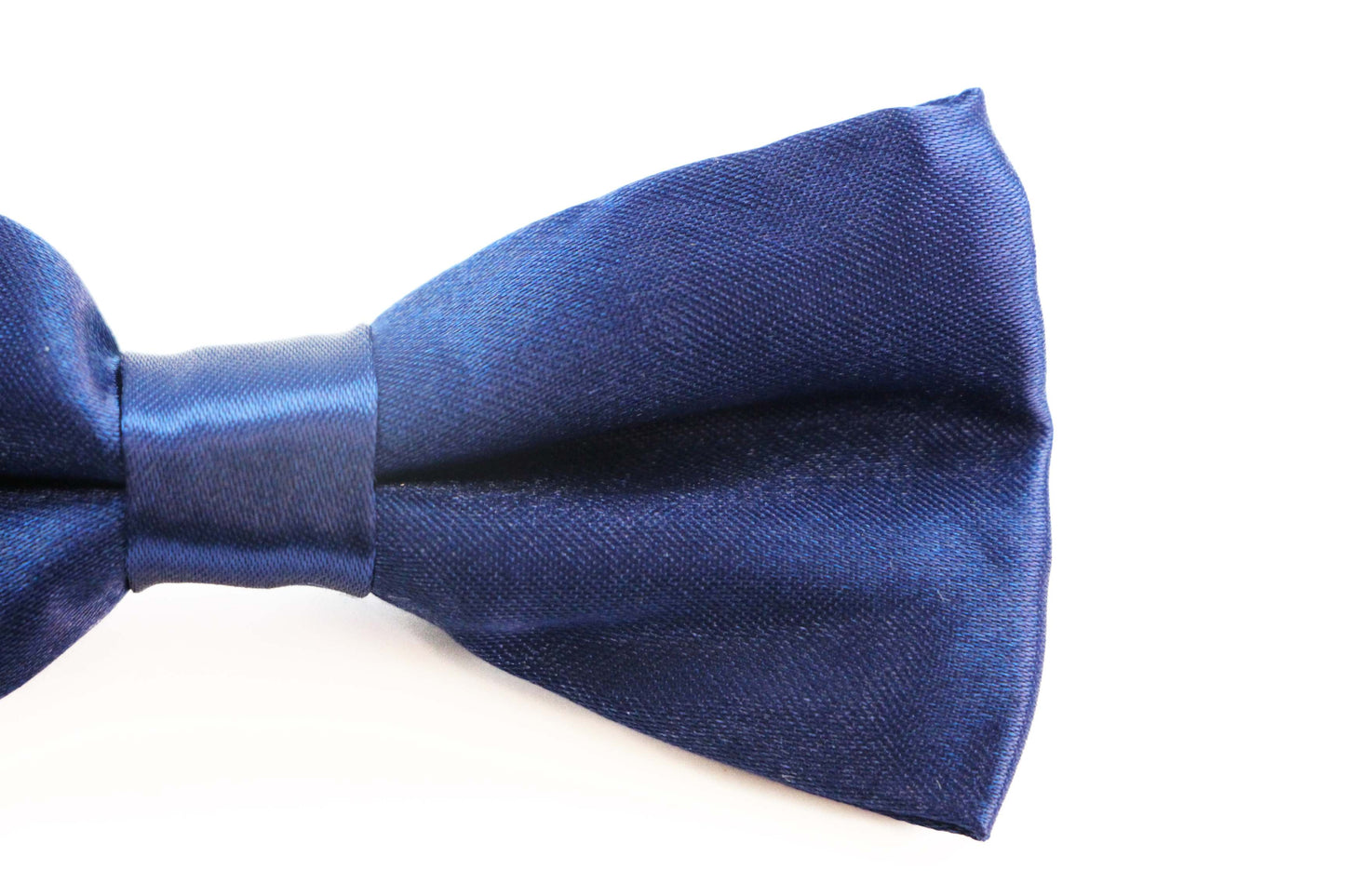 Boys Navy Plain Bow Tie