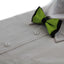 Boys Olive Green Two Tone Layer Bow Tie