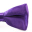 Boys Purple Plain Bow Tie