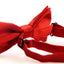 Boys Red Orange Plain Bow Tie