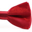 Boys Red Plain Bow Tie