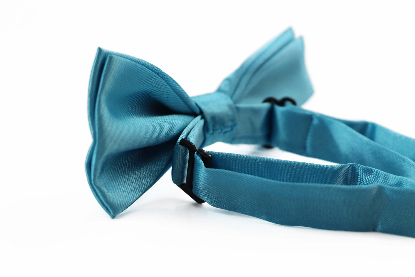 Boys Sky Blue Plain Bow Tie