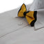 Boys Warm Yellow Two Tone Layer Bow Tie