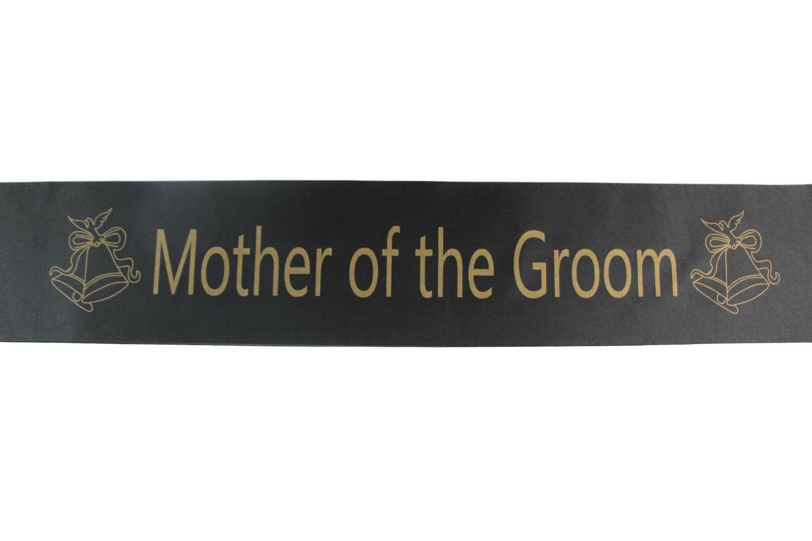 Bridal Hens Night Sash Party Black/Gold - Mother Of The Groom