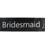 Bridal Hens Night Sash Party Black/Silver - Bridesmaid
