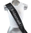 Bridal Hens Night Sash Party Black/Silver - Bridesmaid