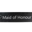 Bridal Hens Night Sash Party Black/Silver - Maid Of Honour