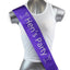Bridal Hens Night Sash Party Bride Maid Of Honour Bridesmaid Groom Mother Sashes