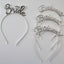Bridal Tiara Bride To Be Bridesmaid Shower Hens Party Silver Crown Headband