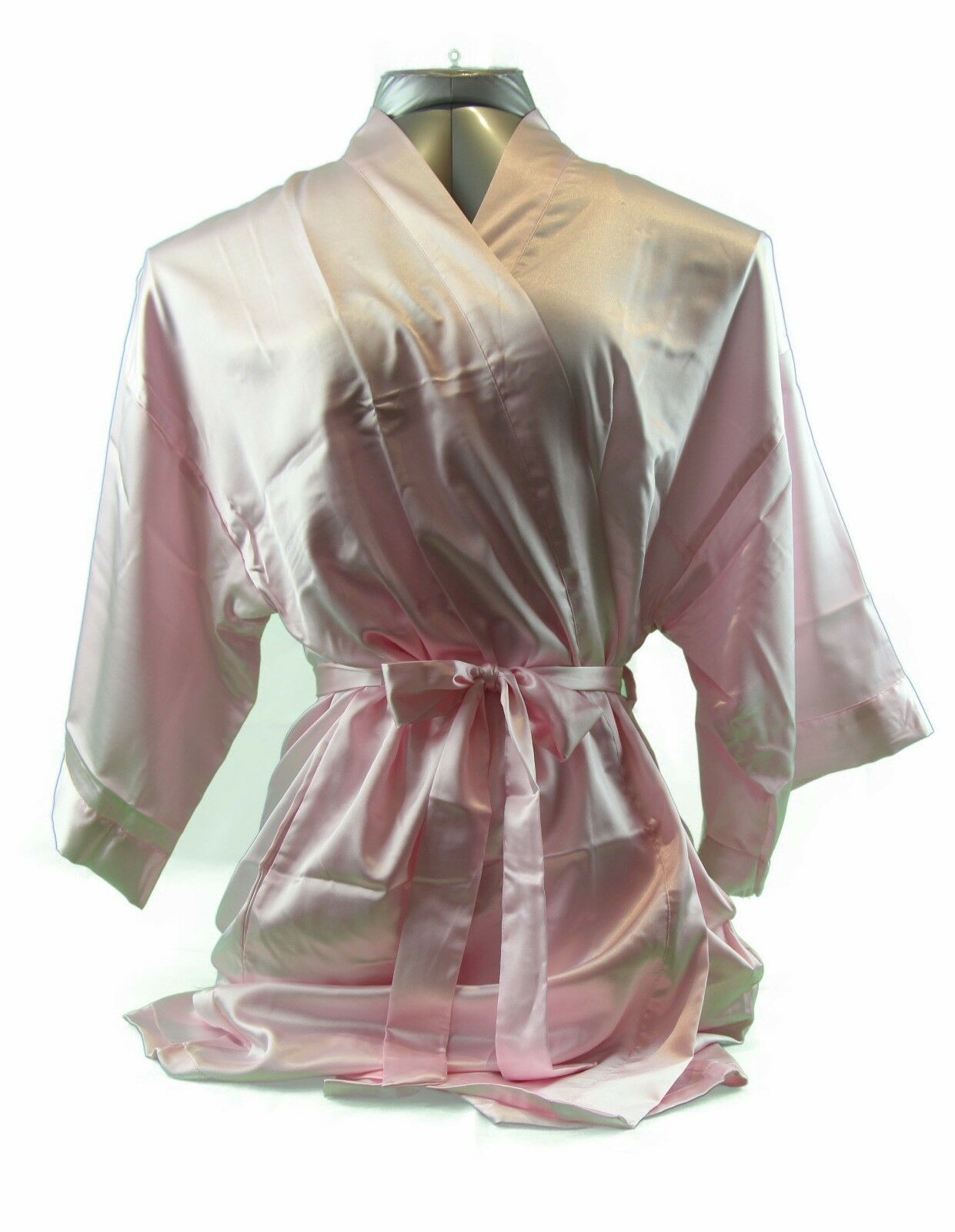 Bride Bridesmaid Robes Bridal Party Robe Wedding Hens White Pink Black