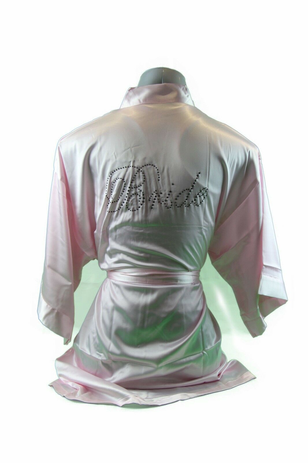Bride Bridesmaid Robes Bridal Party Robe Wedding Hens White Pink Black
