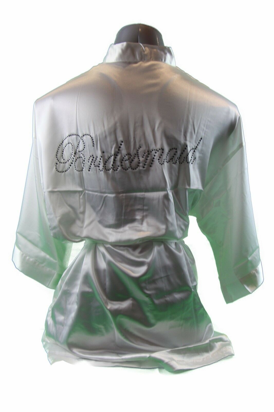 Bride Bridesmaid Robes Bridal Party Robe Wedding Hens White Pink Black