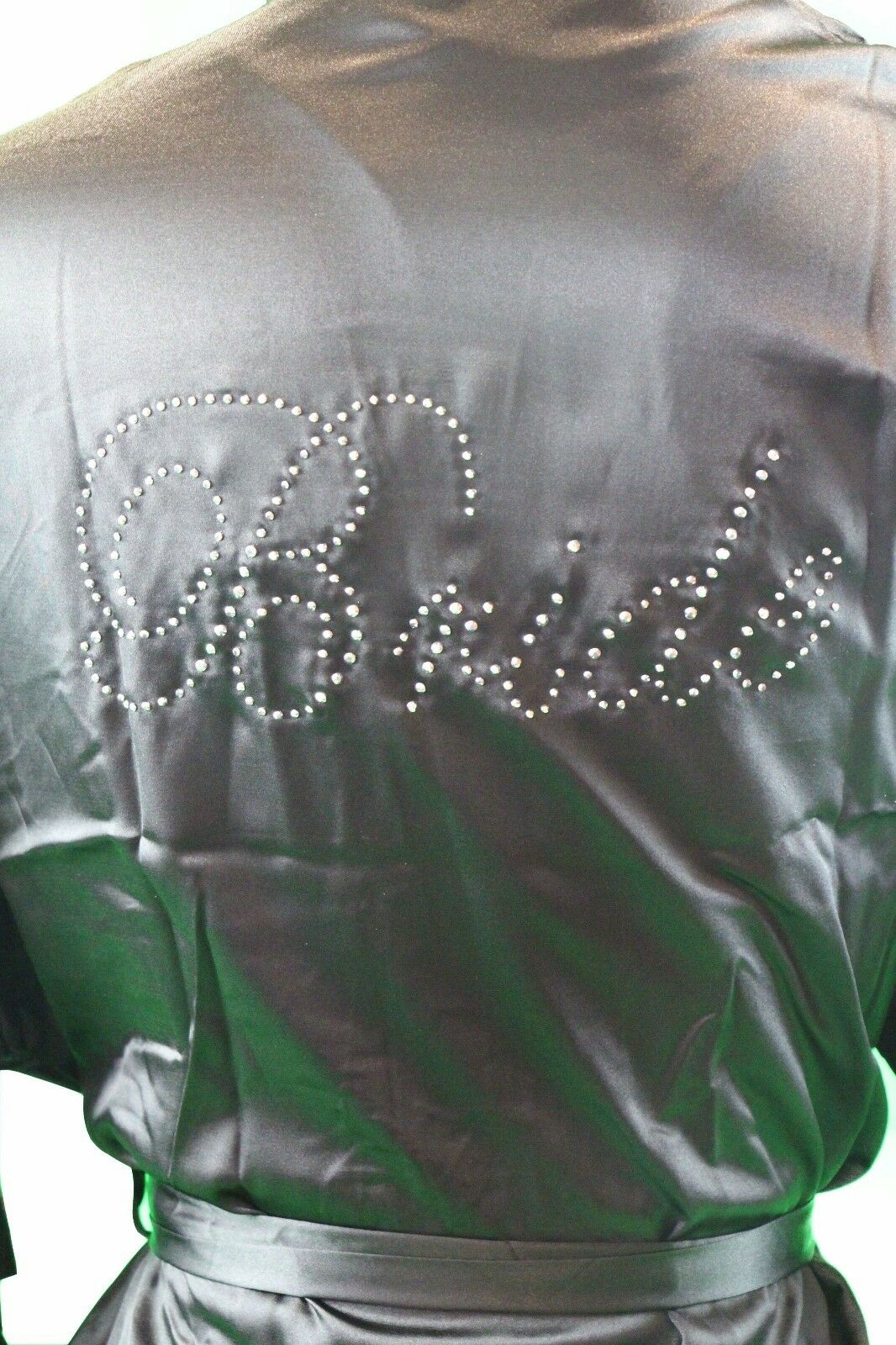 Bride Bridesmaid Robes Bridal Party Robe Wedding Hens White Pink Black