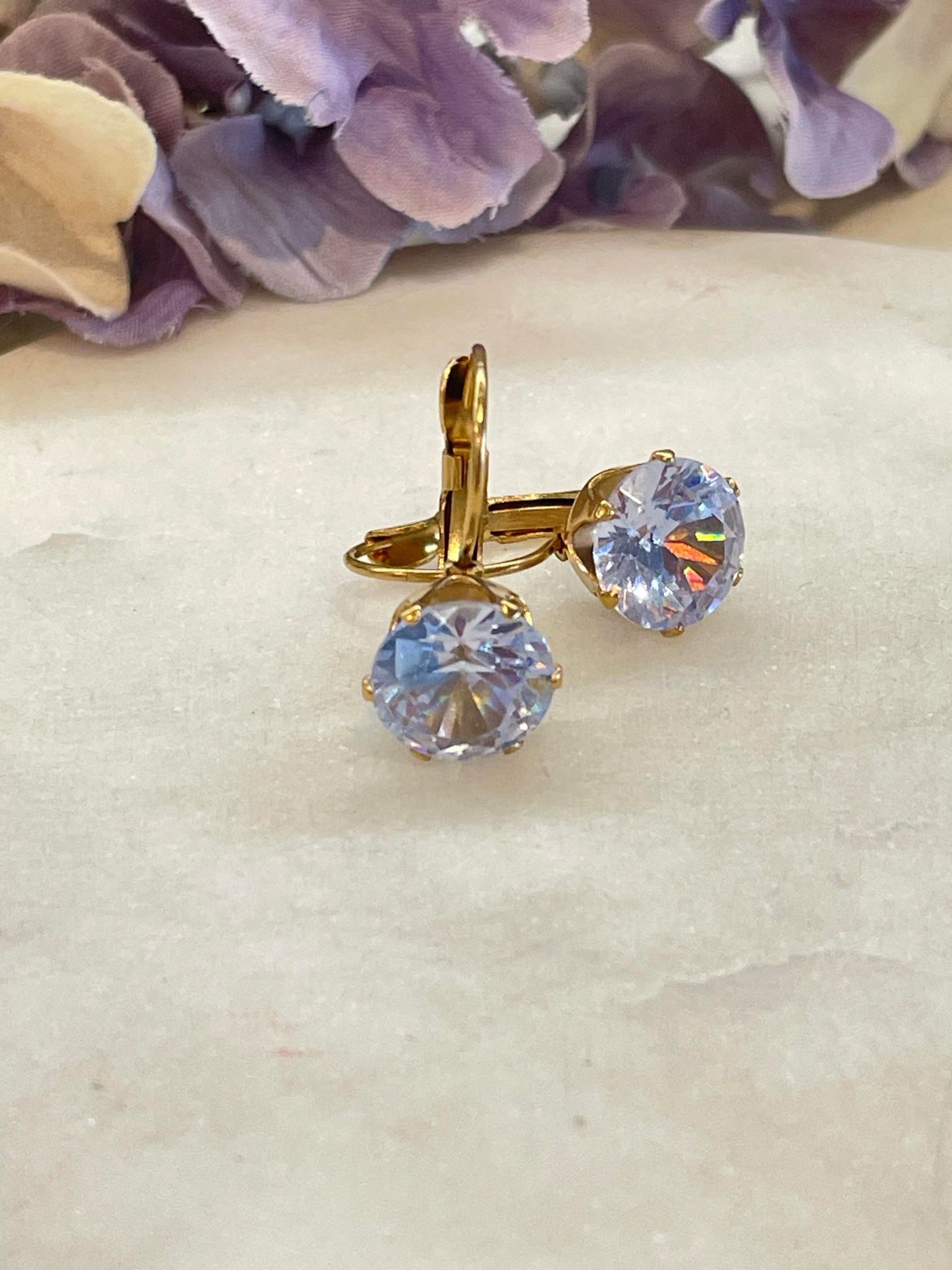 Bright bling earrings – Tarnish Proof Jewellery