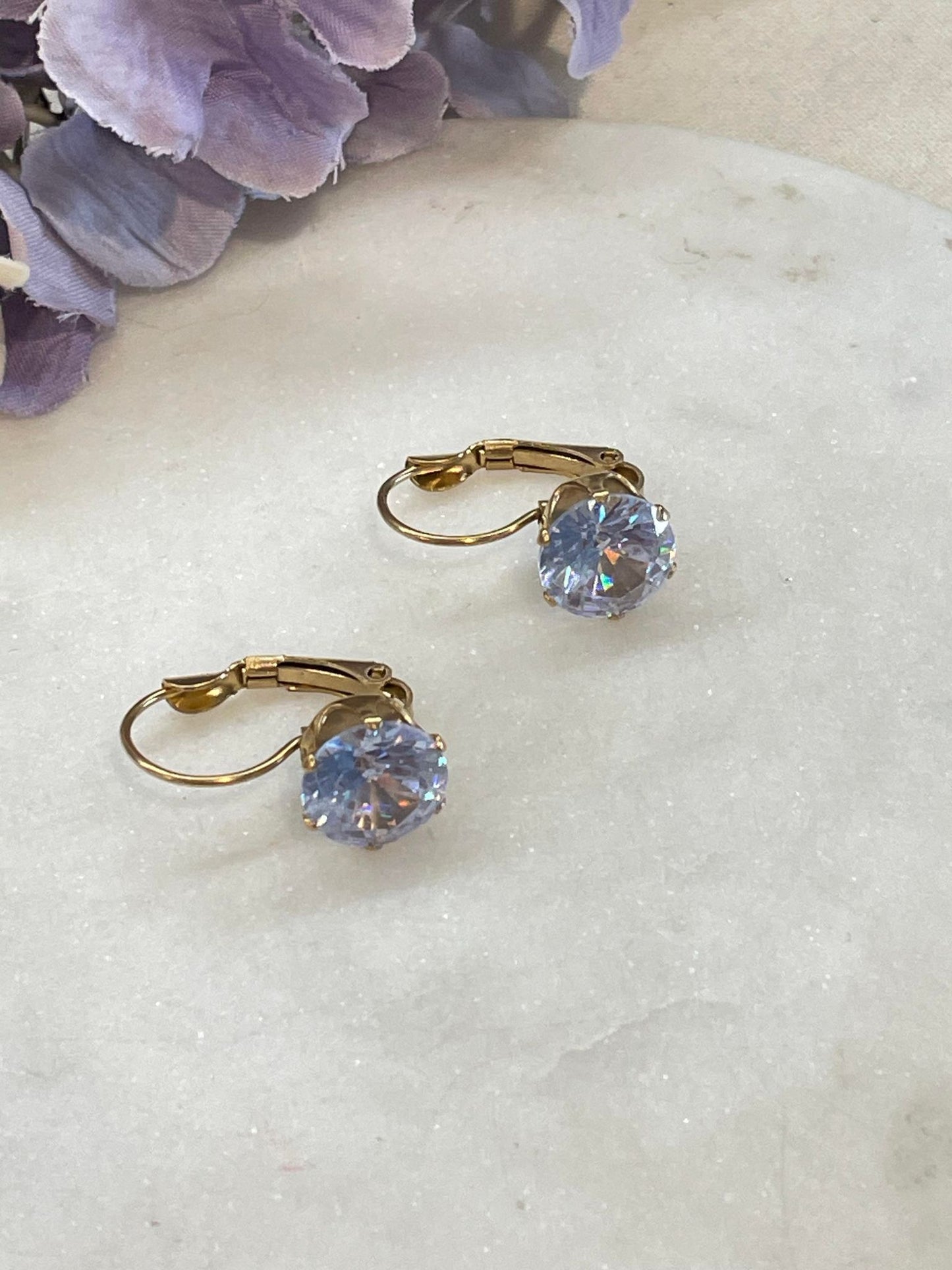 Bright bling earrings – Tarnish Proof Jewellery