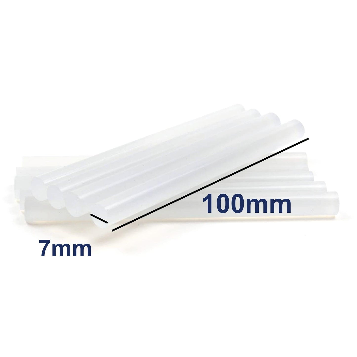 Bulk 100mmx7mm Hot Melt Glue Sticks Clear 10w Gun Craft Stick Adhesive